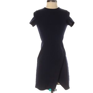 Sexy bodycon Topshop navy dress — petite